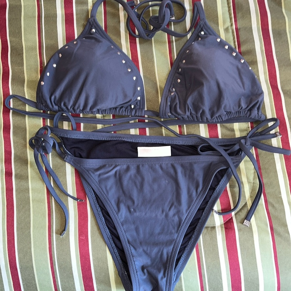 5 for $25 on select items 
Michael Kors - Size Large String Bikini